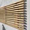 Cabecero Volga de madera horizontal